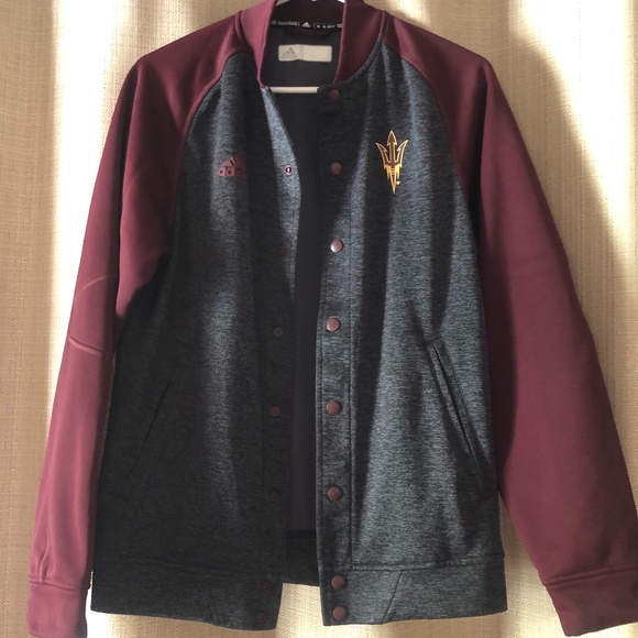 adidas button jacket